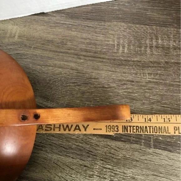 Vtg Baribocraft Wood  Handled Bowl - Picture 9 of 9